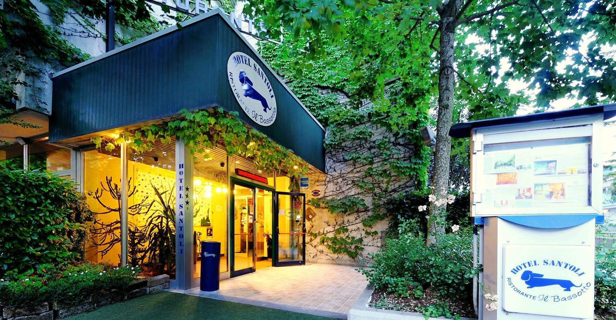 Hotel Santoli 포레타테르메 외부 사진